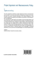 Project Appraisal and Macroeconomic Policy