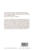 The International Adjustment Process