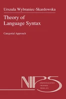 Theory of Language Syntax