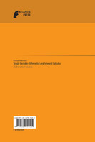 Single Variable Differential and Integral Calculus