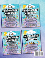 Summer Math Pre Algebra Workbook for Beginners Bridge Building Activities