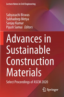 Advances in Sustainable Construction Materials