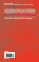 Project Communication Management in Complex Environments