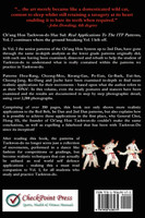 CH'ANG HON TAEKWON-DO HAE SUL