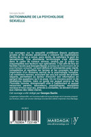 Dictionnaire de la psychologie sexuelle