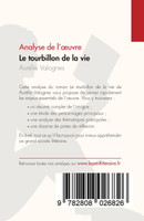 Le tourbillon de la vie d'Aurélie Valognes (Analyse de l'œuvre)