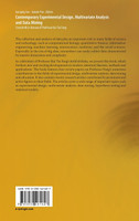 Contemporary Experimental Design, Multivariate Analysis and Data Mining