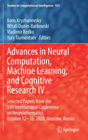 Advances in Neural Computation, Machine Learning, and Cognitive Research IV