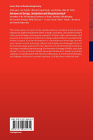 Advances in Design, Simulation and Manufacturing V