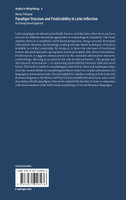 Paradigm Structure and Predictability in Latin Inflection