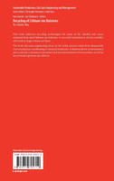 Recycling of Lithium-Ion Batteries