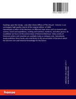 Readings upon the Liturgy