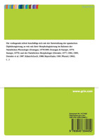 Die Entwicklung der spanischen Diphthongierung anhand der Natürlichkeitstheorie