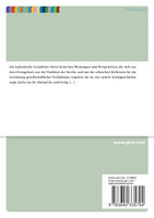 Die katholische Soziallehre