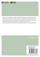 Geschichtsverfälschung in nationalsozialistischen Schulbüchern des Faches Geschichte