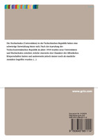 Rechtsregelung des Hochschulwesens in der Tschechischen Republik