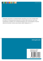 Die Rede der Athener in Thukydides "Der Peloponnesische Krieg" I, 73-78