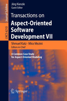 Transactions on Aspect-Oriented Software Development VII