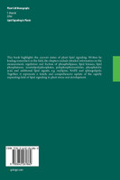 Lipid Signaling in Plants