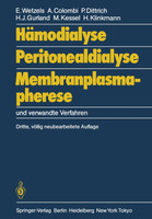 Hämodialyse, Peritonealdialyse, Membranplasmapherese