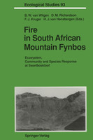 Fire in South African Mountain Fynbos