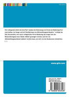 Analyse der Bedeutung von Events als Marketing-Tool zum Aufbau von Image und der Realisierung von Alleinstellungsmerkmalen