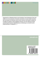 Die motivationale Bedeutung von Lob. Analyse eines schulpraktischen Fallbeispiels