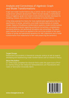 Analysis and Correctness of Algebraic Graph and Model Transformations