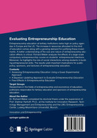 Evaluating Entrepreneurship Education