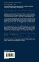 Thermal analysis of Micro, Nano- and Non-Crystalline Materials