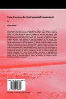 Value Functions for Environmental Management