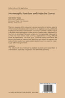 Meromorphic Functions and Projective Curves