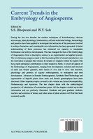 Current Trends in the Embryology of Angiosperms