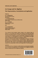 Lie Groups and Lie Algebras