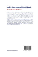 Multi-Dimensional Modal Logic