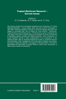 Tropical Rainforest Research - Current Issues