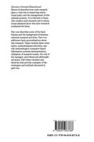 Decision-Oriented Educational Research