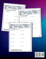 Middle School Algebra Workbook 6th to 8th Grade