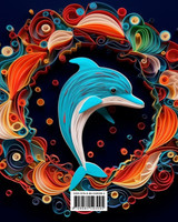 Dolphin Mandalas | Adult Coloring Book | Anti-Stress and Relaxing Mandalas to Promote Creativity