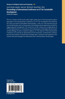 Proceedings of International Conference on ICT for Sustainable Development