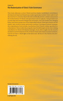 The Modernization of China's State Governance