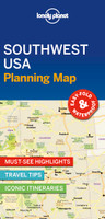 Lonely Planet Southwest USA Planning Map