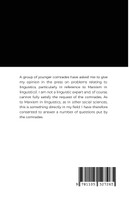 Marxism and Problems of Linguistics