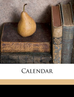 Calendar Volume 1898