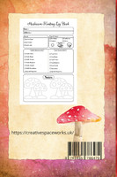 Mushrooms Hunting Log Book Graphic