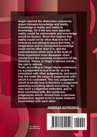 HEGEL ON IDEALISM, KNOWLEDGE & REALITY