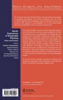 Nordic Experiences of Sustainable Planning