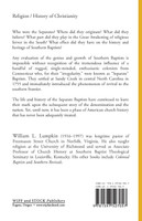 Baptist Foundations in the South