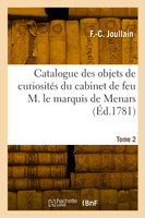 Catalogue des différens objets de curiosités dans les sciences et les arts