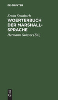 Woerterbuch der Marshall-Sprache